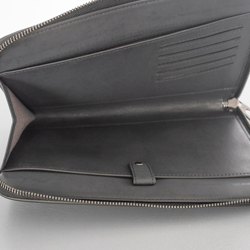 X&BV男士手包2021新款真皮手拿包男时尚潮牌休闲编织商务手拿包男