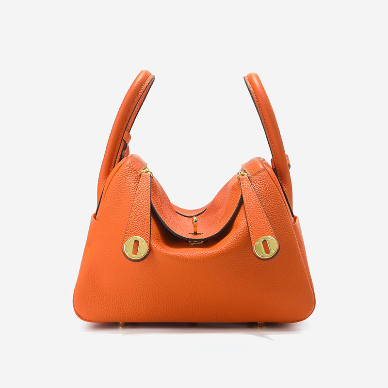 新款togo头层牛皮琳迪包真皮女包枕头包单肩包女士通勤斜挎包小包