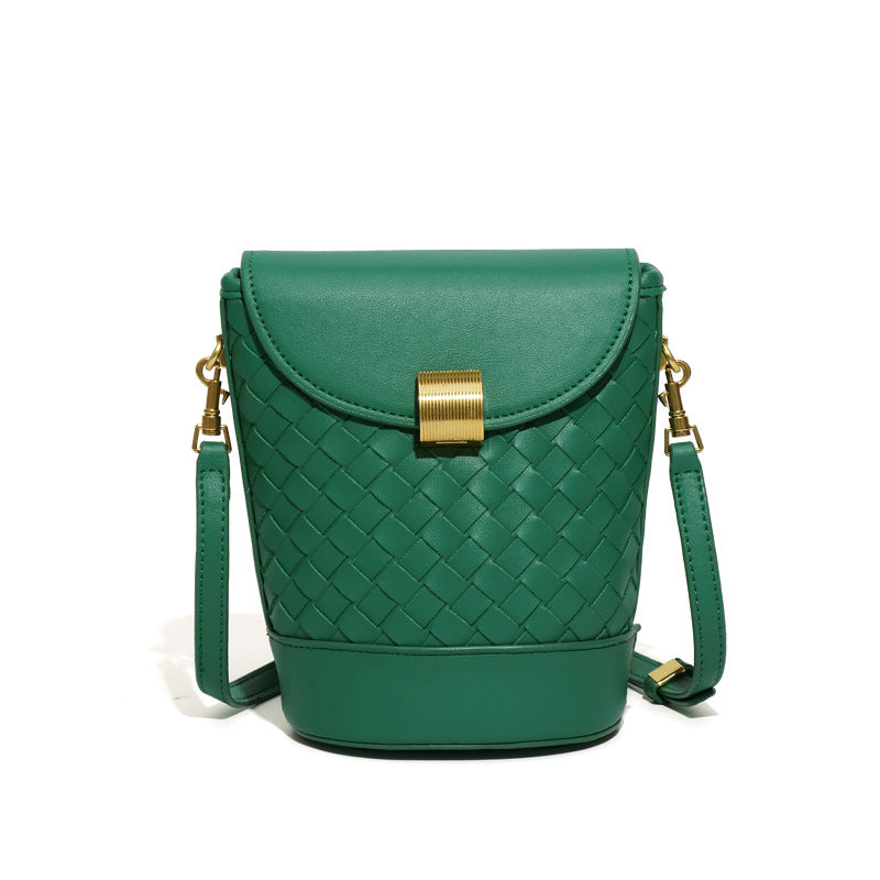 外贸跨境水桶包包小众设计新款马卡龙单肩女包简约潮大容量斜挎包