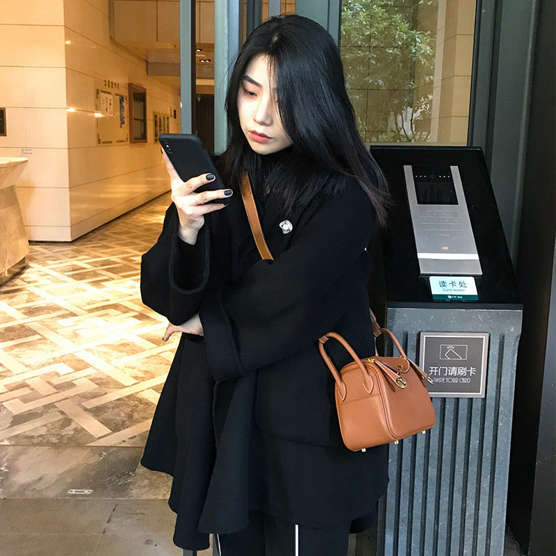 新款togo头层牛皮琳迪包真皮女包枕头包单肩包女士通勤斜挎包小包