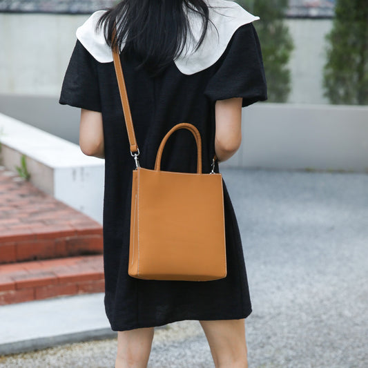 简约真皮托特包包女大容量牛皮袋 包高级感百搭手提购物袋包