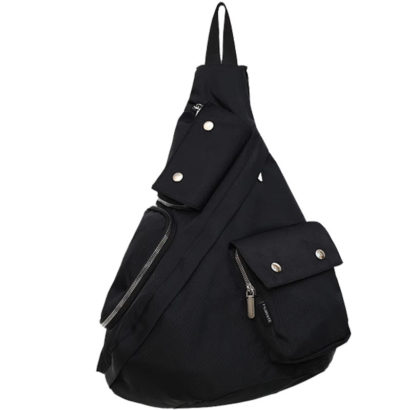 机能弓箭包男女款户外运动斜挎包工装背包登山骑行通勤胸包单肩包