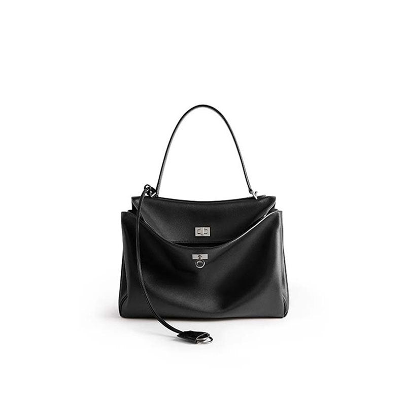 B家包包女新款rodeo包单肩包大容量通勤手提包高级感时尚托特包女