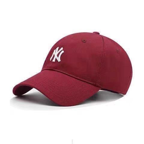 2025年新款大标男女百搭ny遮阳帽软棉质la小标棒球帽MLB同款批发