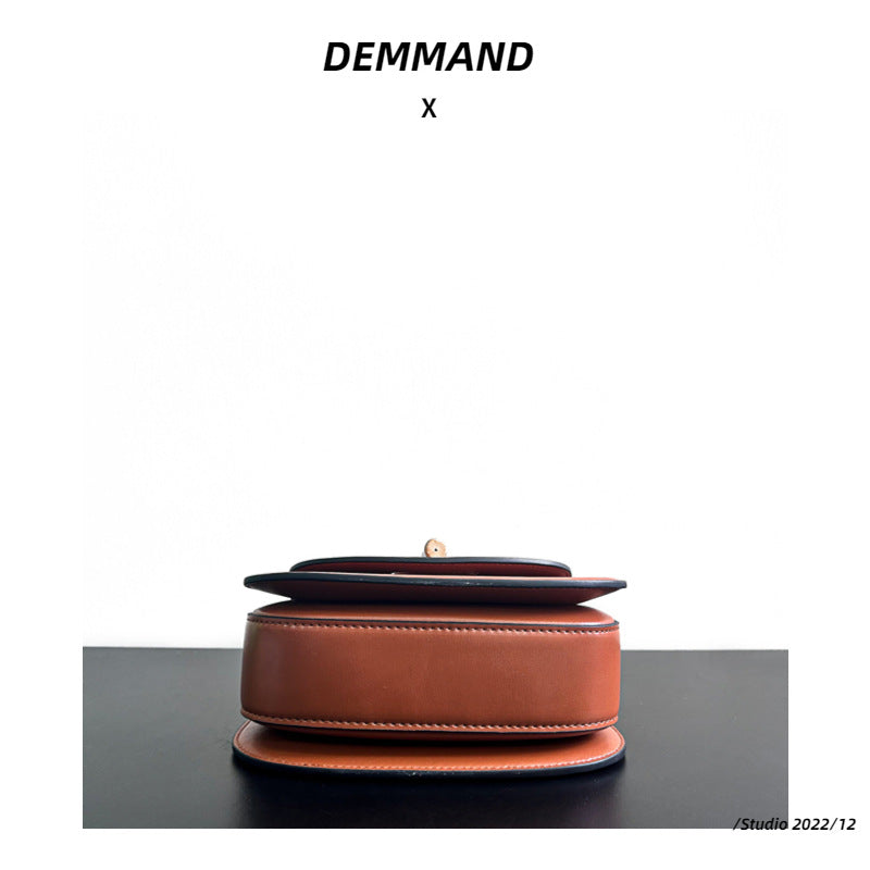 小众设计竹节手提马鞍包包女2023新款今年流行高级感单肩斜挎包夏