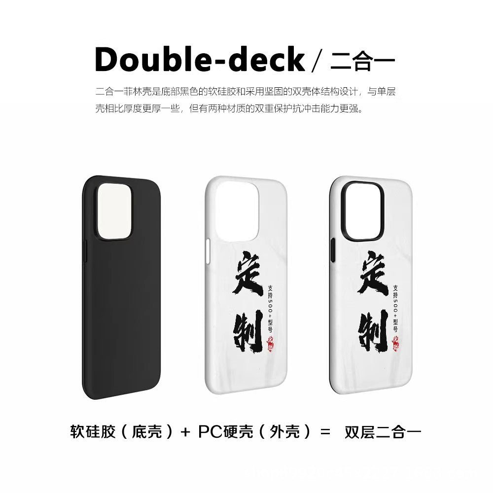 跨境适用苹果16Promax手机壳iPhone17磁吸15plus菲林二合一保护套