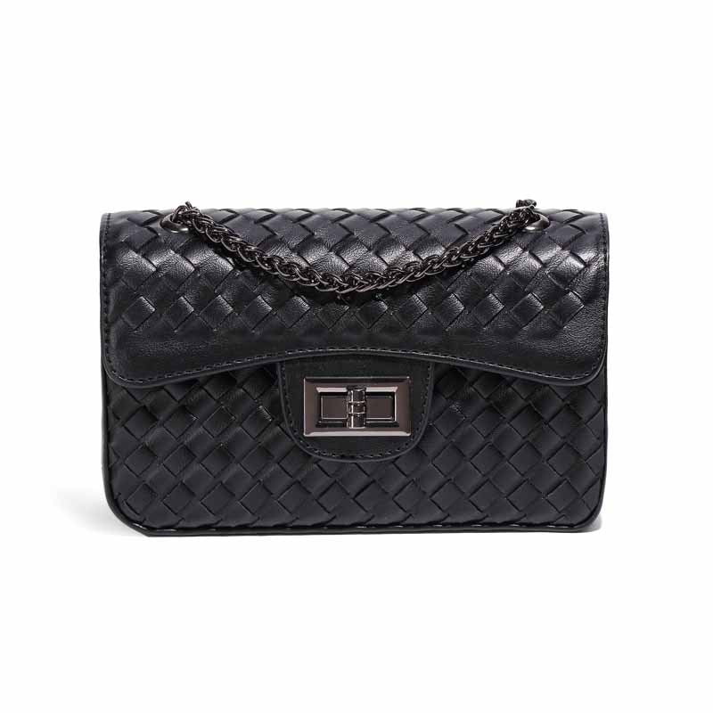 经典百搭横款小方包网红同款辣妈包质感链条单肩包休闲潮流斜挎包