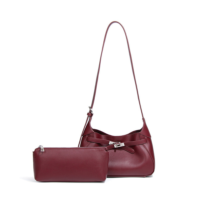 气质时尚通勤单肩腋下包高级感百搭手提子母包质感潮流女士斜挎包