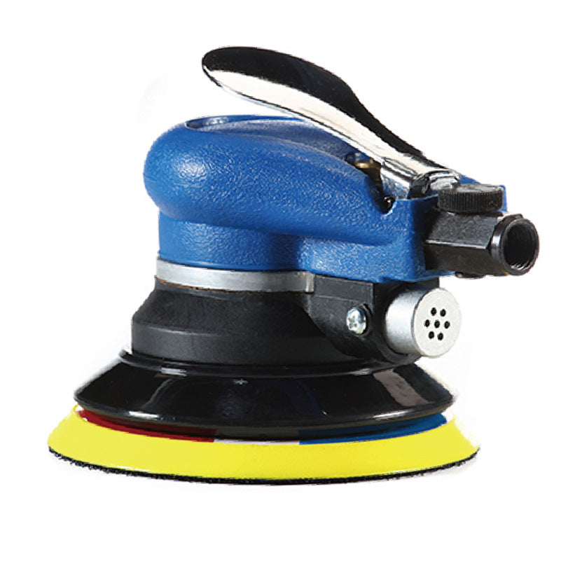 国产气动打蜡机5寸汽车美容抛光除锈高速打磨机砂纸机干磨机工具