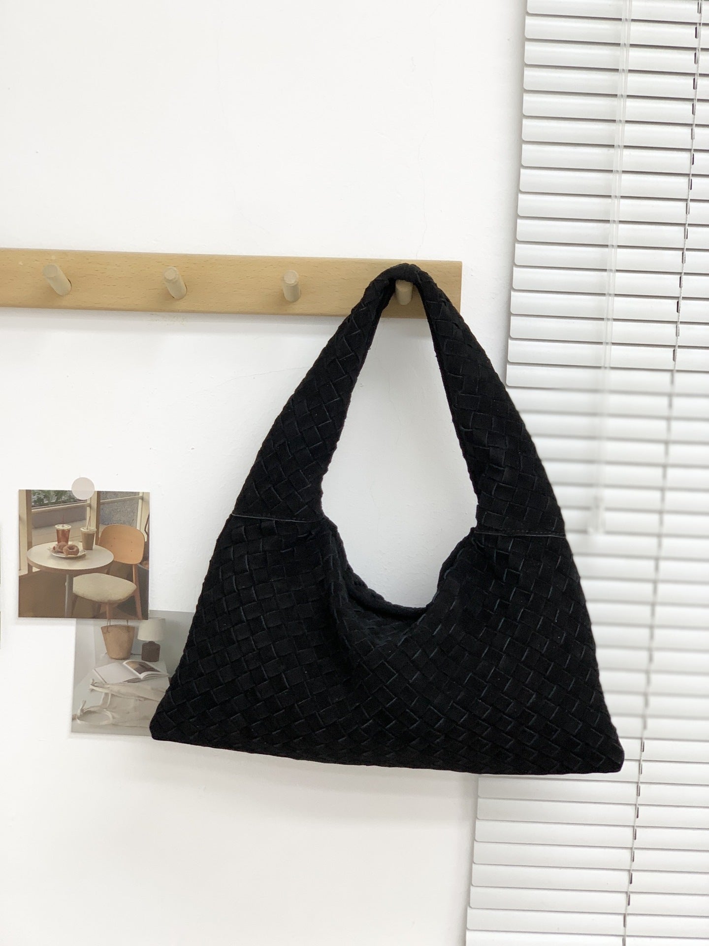 法式高级感编织包包女2024新款单肩腋下包小众质感手提通勤包百搭