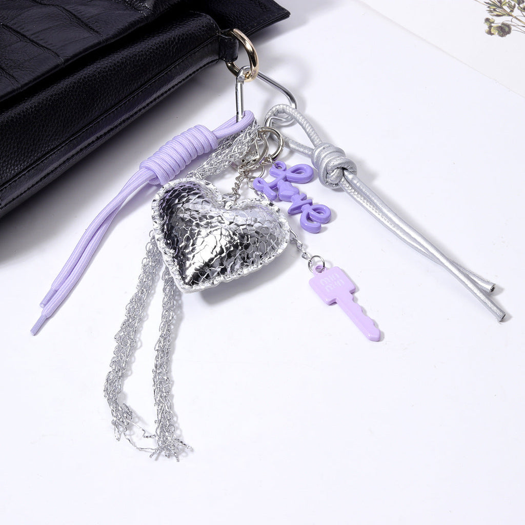 公主风小清新挂件包挂钥匙扣吊饰饰品批发简约厂货现货跨境专供