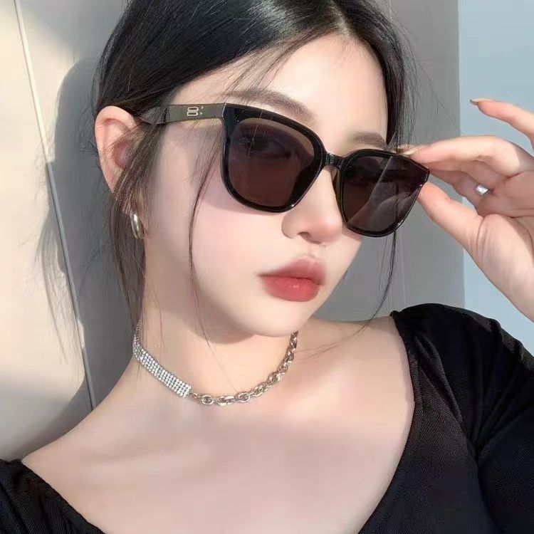 网红同款gm墨镜女士出街百搭高级感太阳镜男士夏防紫外线太阳眼镜