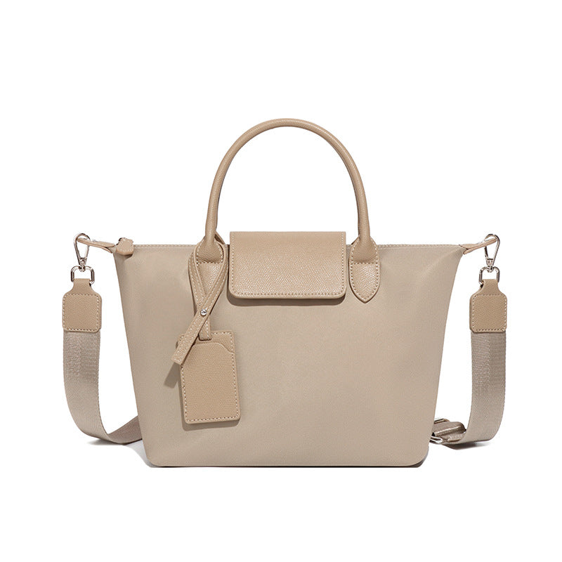 时尚新款大容量龙襄饺子包单肩斜挎包休闲潮流质感女包通勤手提包