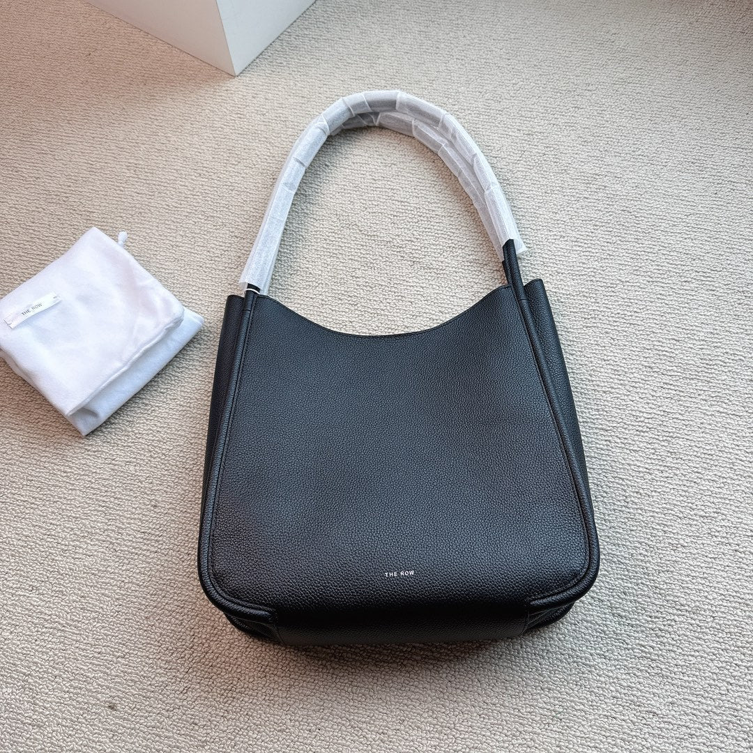 高品质The Row包真皮大容量单肩包Rose朴彩英同款通勤托特腋下包
