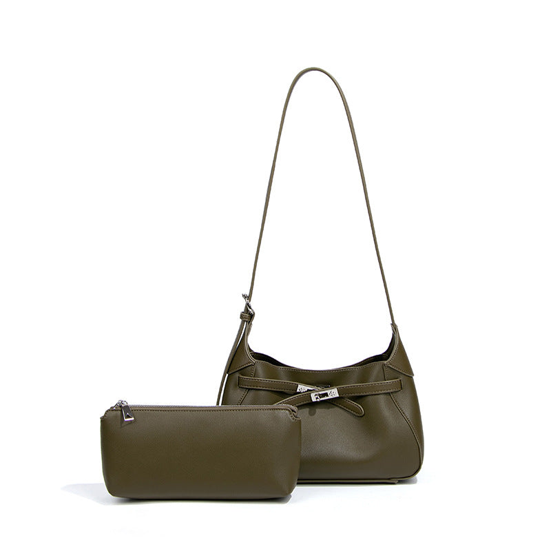 气质时尚通勤单肩腋下包高级感百搭手提子母包质感潮流女士斜挎包