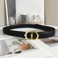 D字新款字母高品质轻奢时尚珍珠甜美腰带百搭女士百搭字母高级感