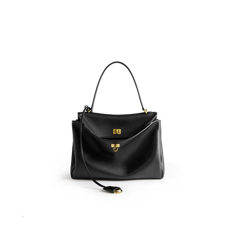 B家包包女新款rodeo包单肩包大容量通勤手提包高级感时尚托特包女