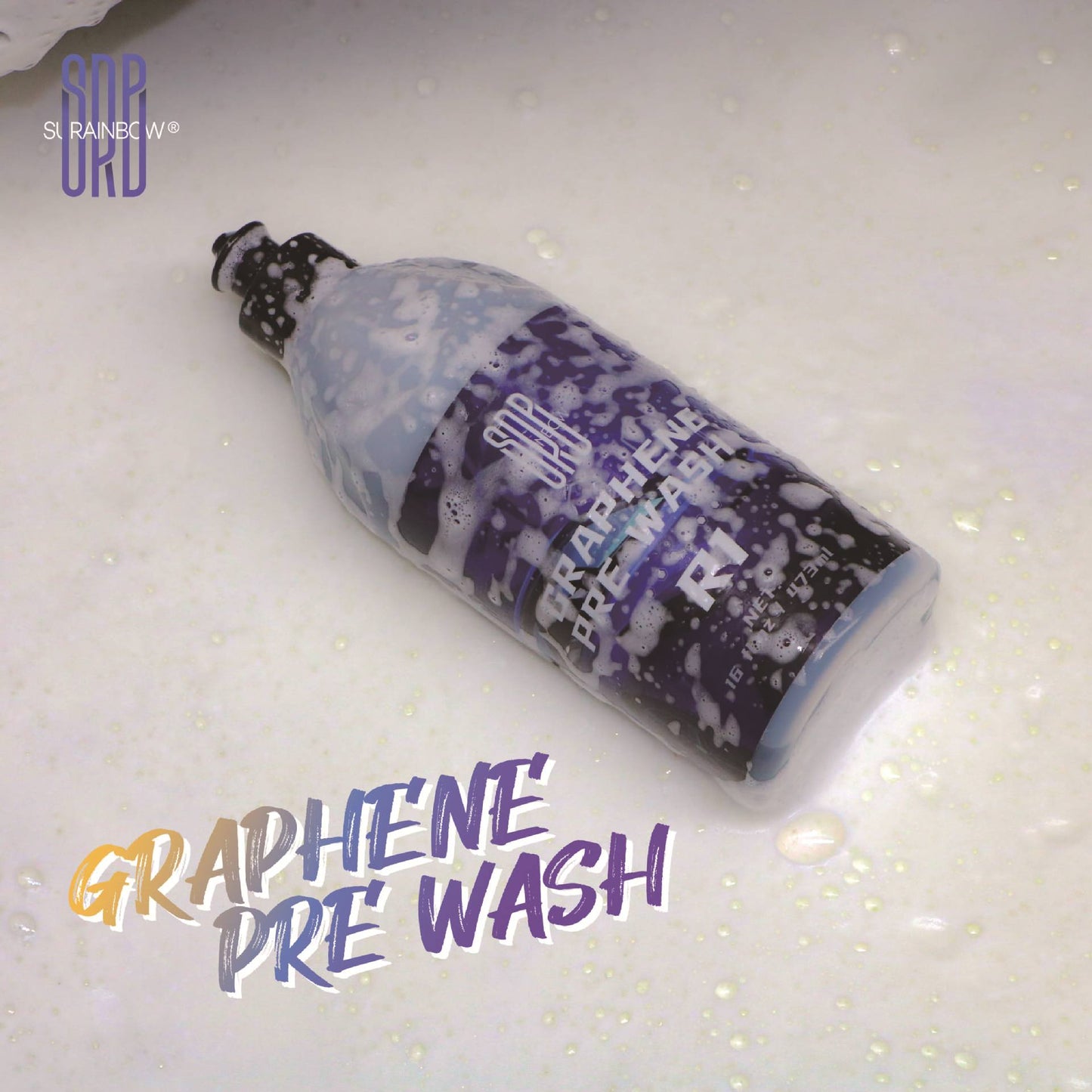 跨境专供汽车石墨烯预洗液去污渍软化虫胶洗车免擦精洗汽车清洁剂