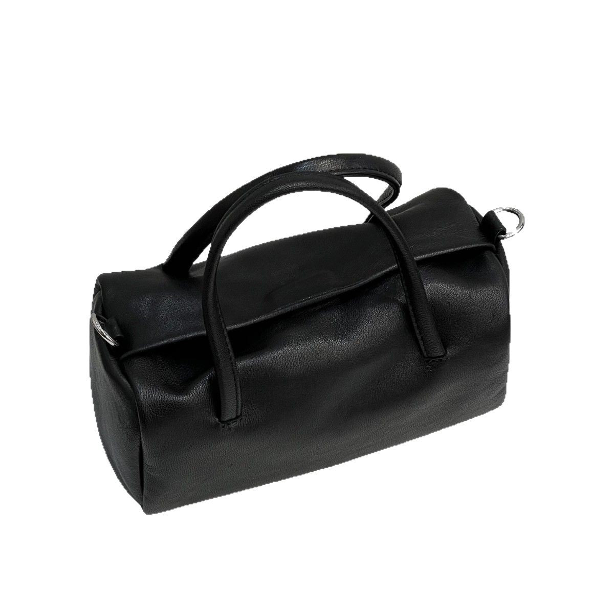 2025韩系新款新款女包高级复古保龄球包包百搭大容量通勤包法棍包