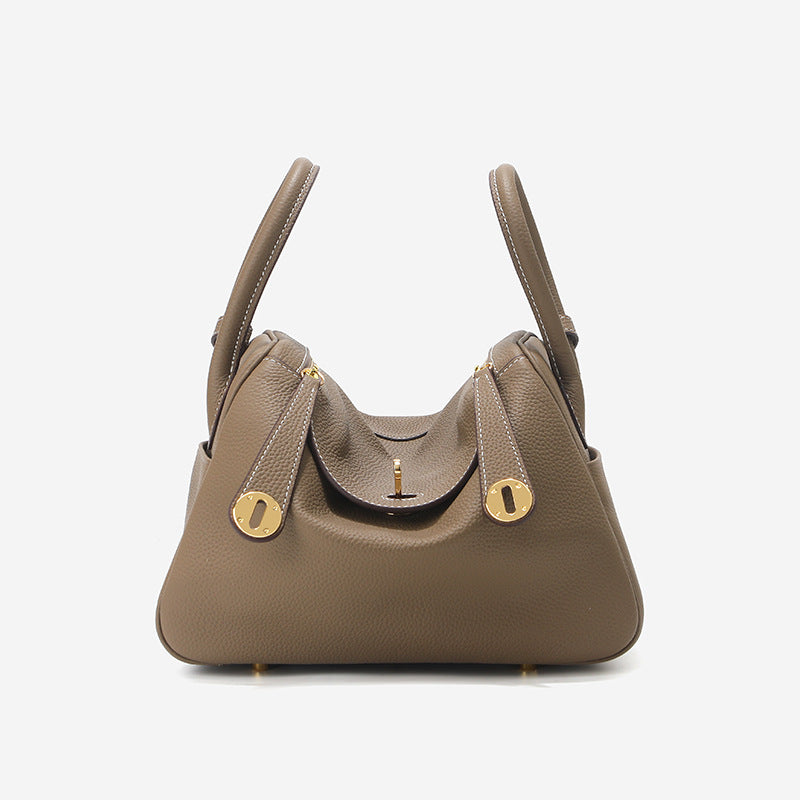 新款togo头层牛皮琳迪包真皮女包枕头包单肩包女士通勤斜挎包小包