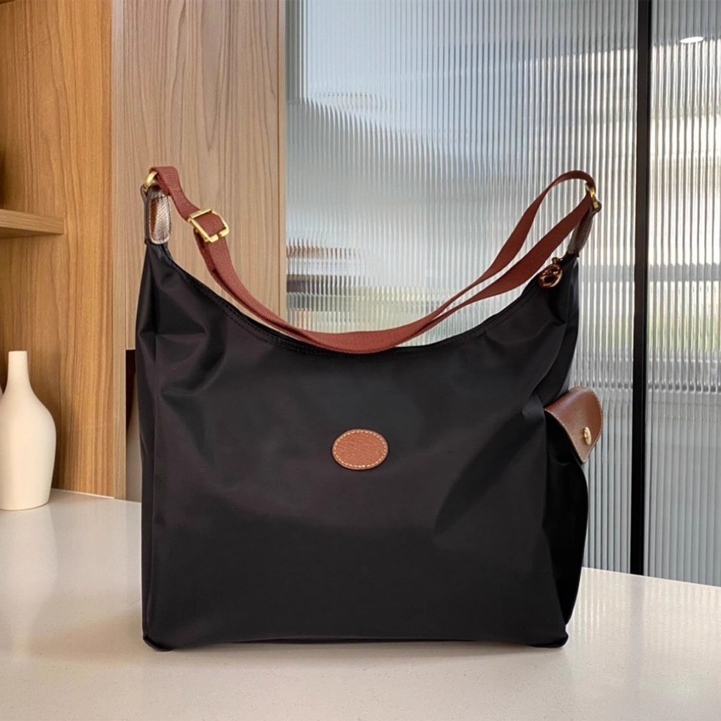 王菲同款包包ins韩版潮流斜跨邮差包大容量单肩手提托特包女代发