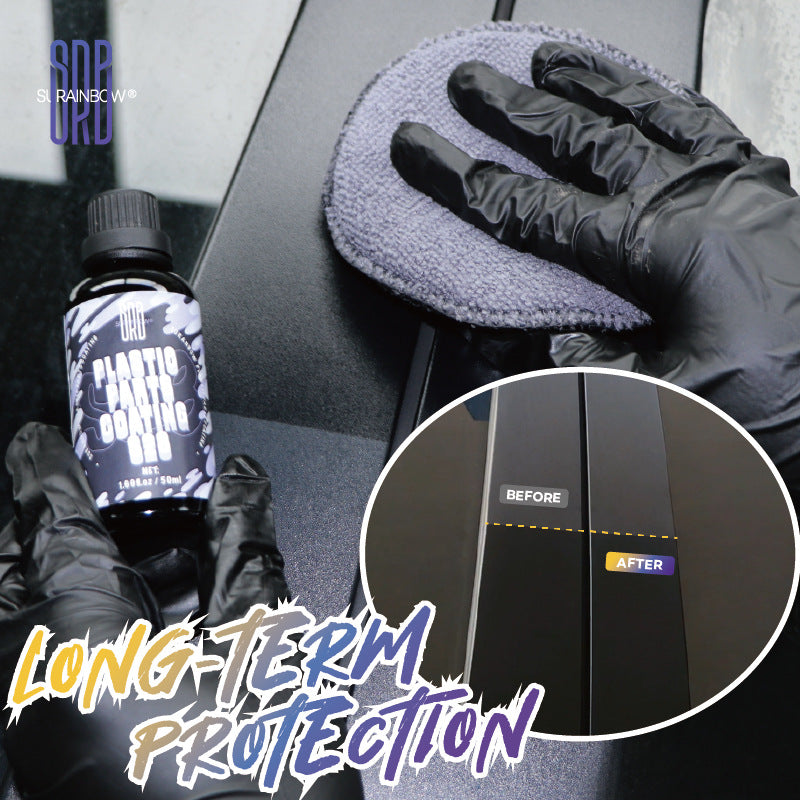 跨境专供汽车内饰翻新镀膜剂车内塑料橡胶涂层修复还原剂镀晶上光