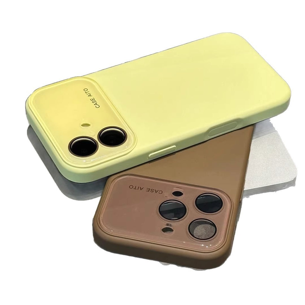 秒变17纯色液态硅胶苹果17Promax手机壳iPhone16全包大视窗15纯色