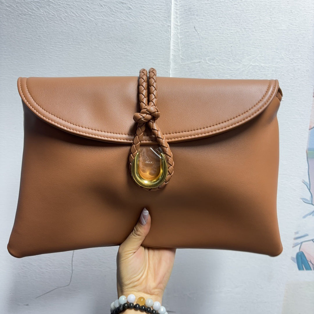 2024新款 托特腋下通用百搭斜挎手提单肩法棍邮差包包