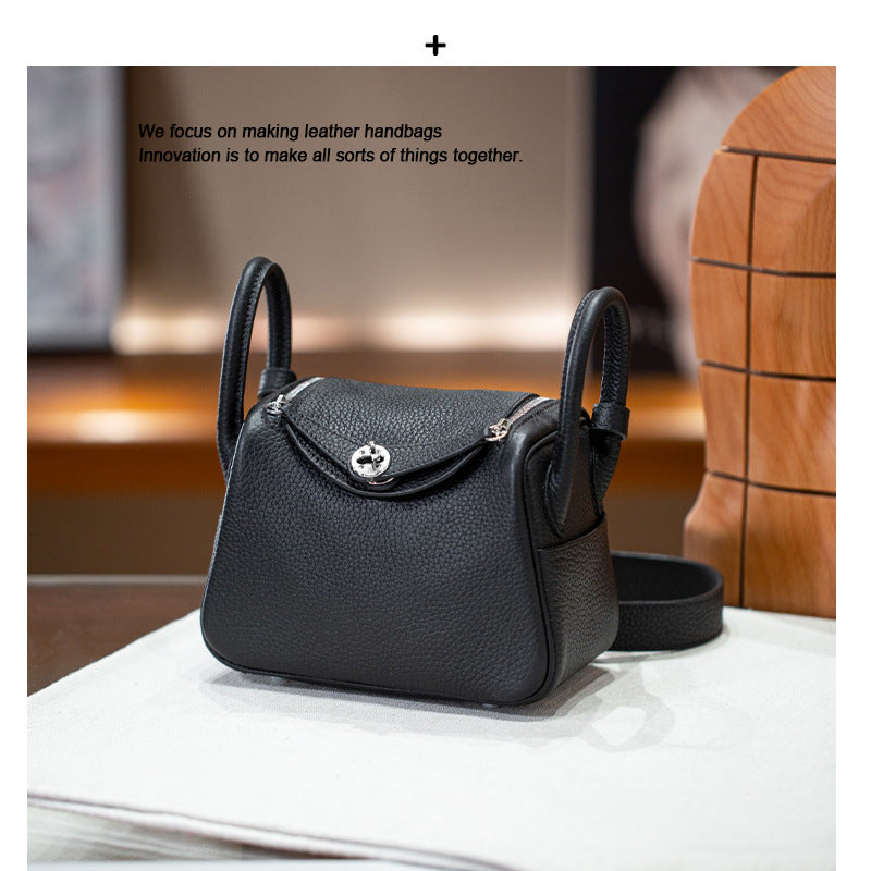 包包2025新款女包琳迪包真皮女包医生包包单肩手提斜挎枕头药箱包