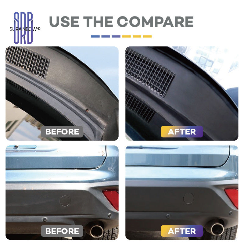 跨境专供汽车塑料翻新剂汽车内饰修复上光发白防老化橡胶件修复