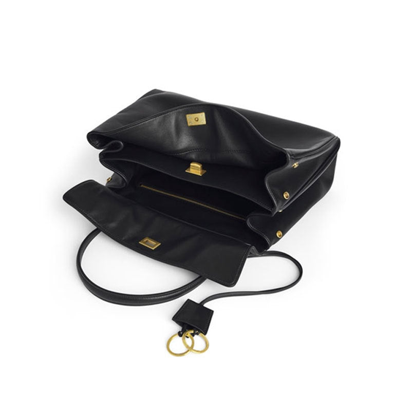 B家包包女新款rodeo包单肩包大容量通勤手提包高级感时尚托特包女