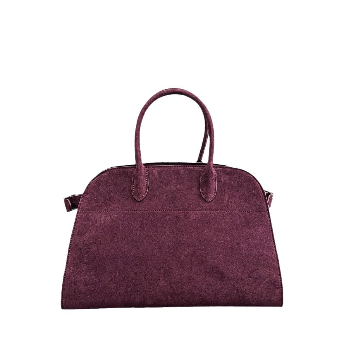 韩国小众董洁同款手提包绒面磨砂真皮托特包包女大容量复古通勤包