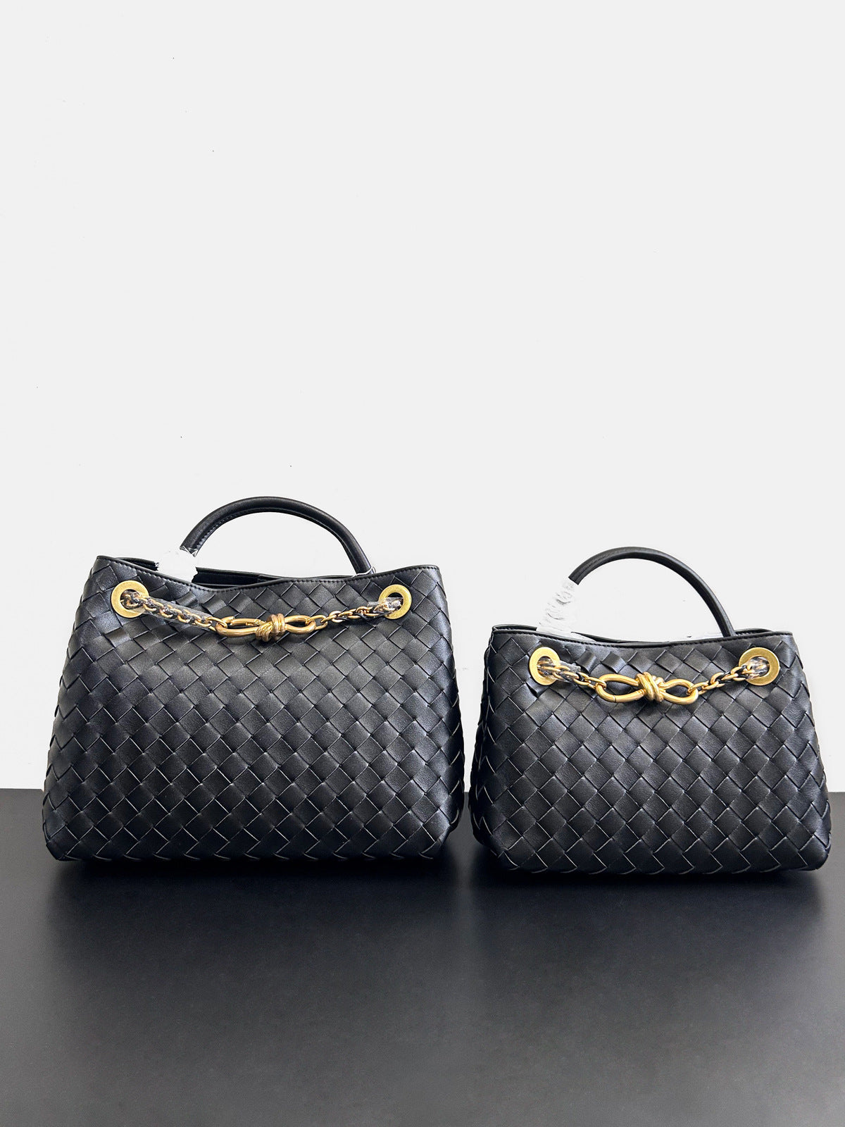 2024夏季新款编织蝴蝶结大容量真皮双肩女包单肩斜跨手提包