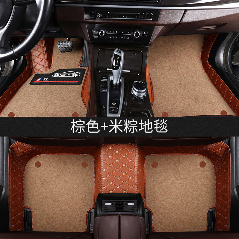 适用于别克君威昂科威新英朗gt威朗凯越君越昂科拉全包围汽车脚垫