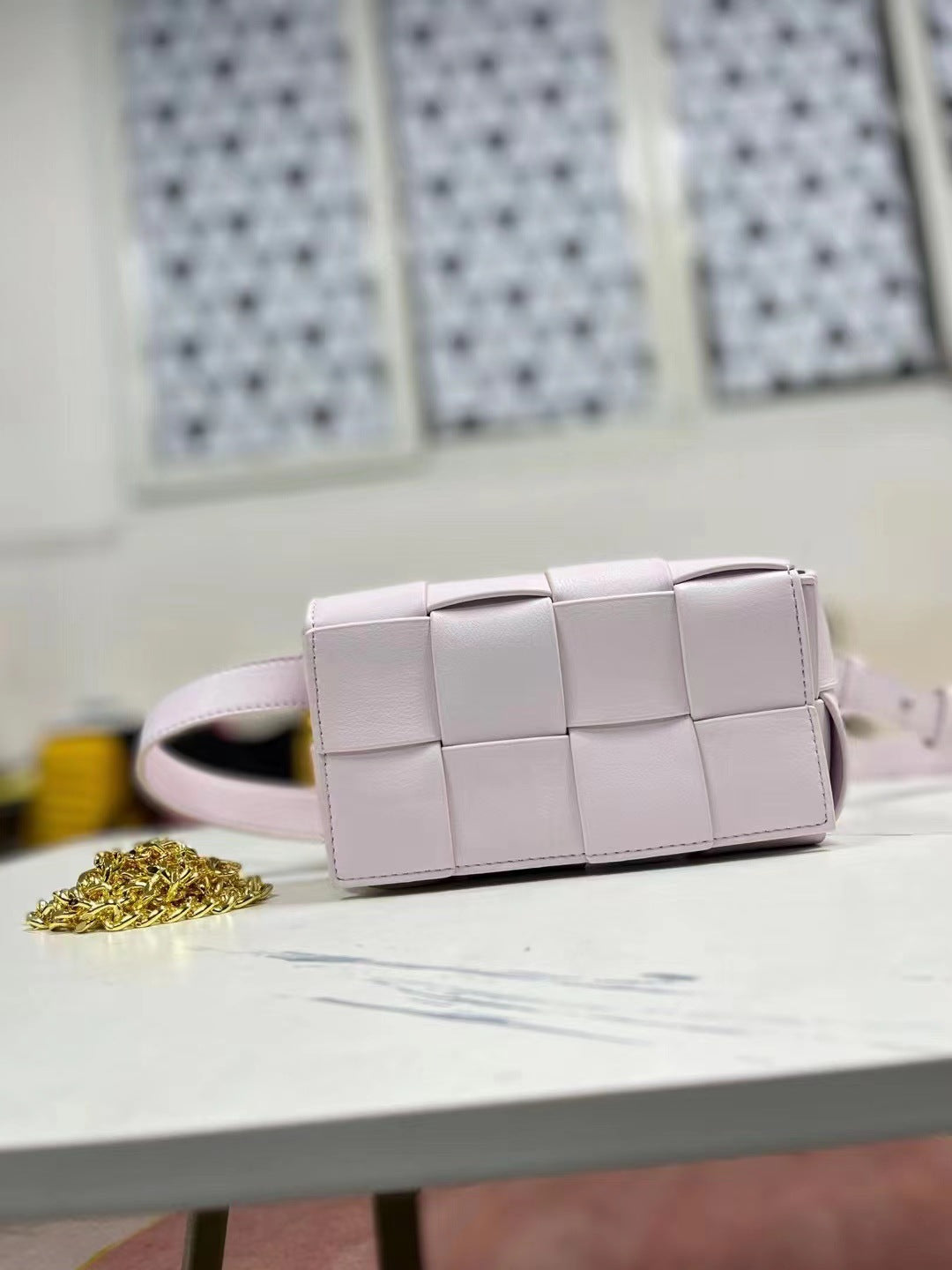 编织斜挎包腰包2022新款潮春夏时尚小包包女包手提众百搭单肩包