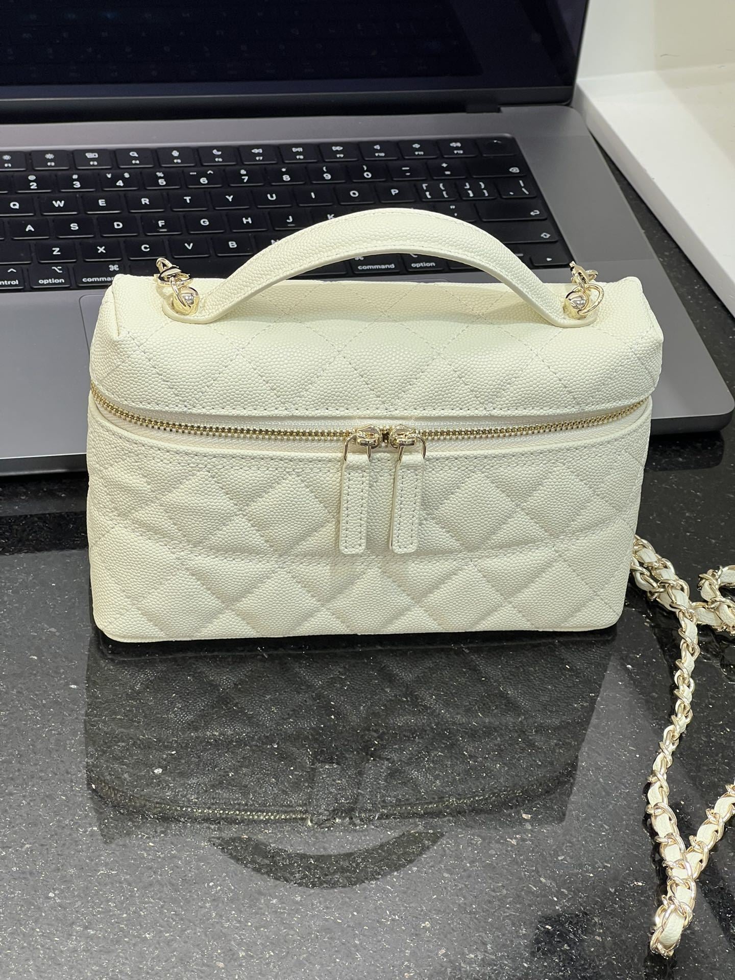 韩版洋气菱格链条手提单肩包女2025新款时尚百搭多功能双肩包女包