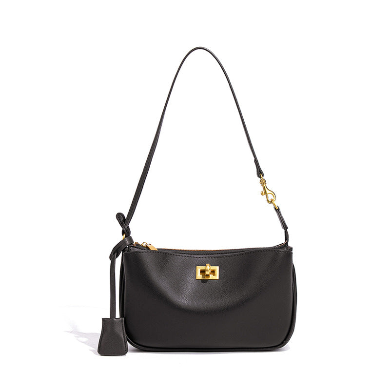 简约休闲手提包单肩腋下女包小众高级感斜挎包通勤百搭时尚小方包