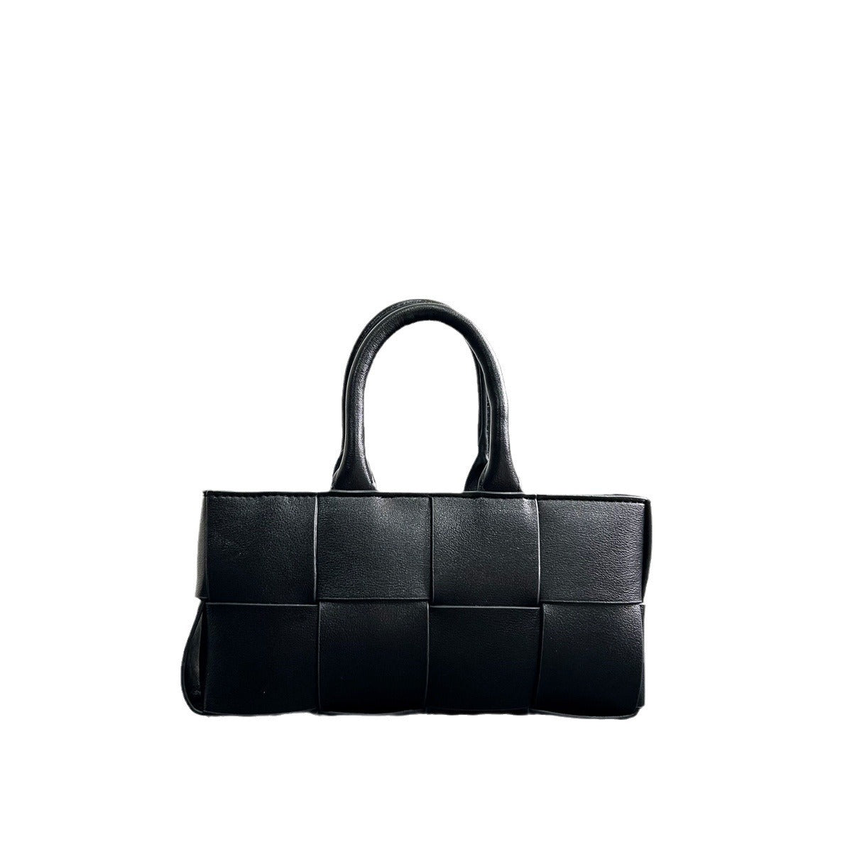 2023新款原创小众托特包大容量女包真皮编织手提包简约通勤质感包