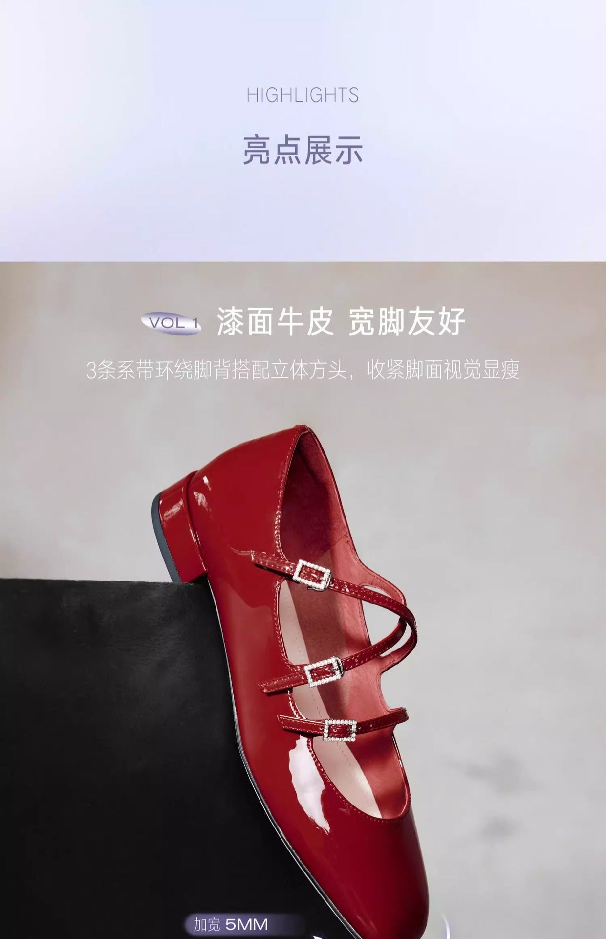 现货杨幂同款新款爱丽丝玛丽珍鞋复古法式单鞋银色小皮鞋女