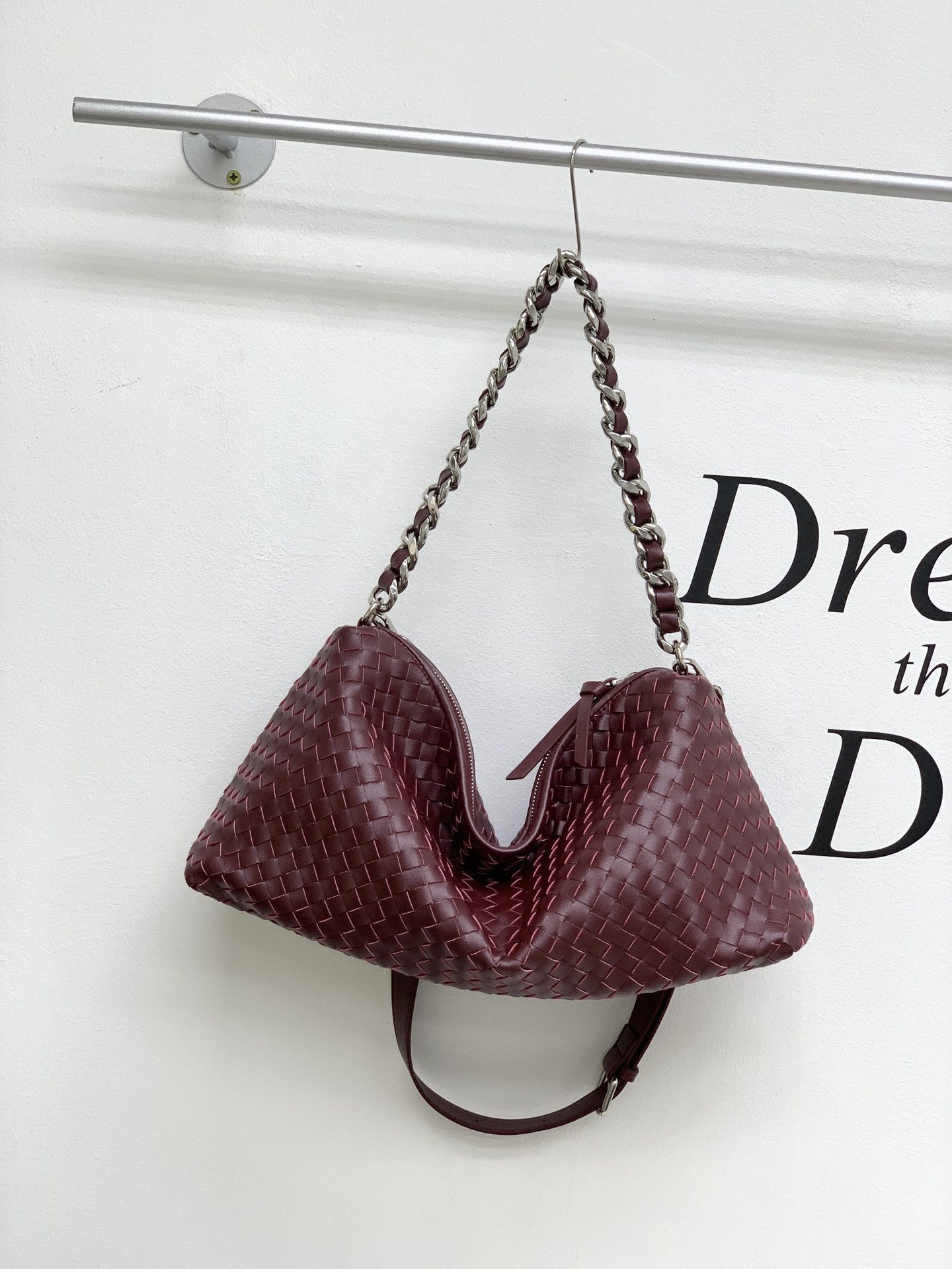 新款法棍腋下时尚潮流百搭单肩包手工编织高级感大容量通勤斜挎包