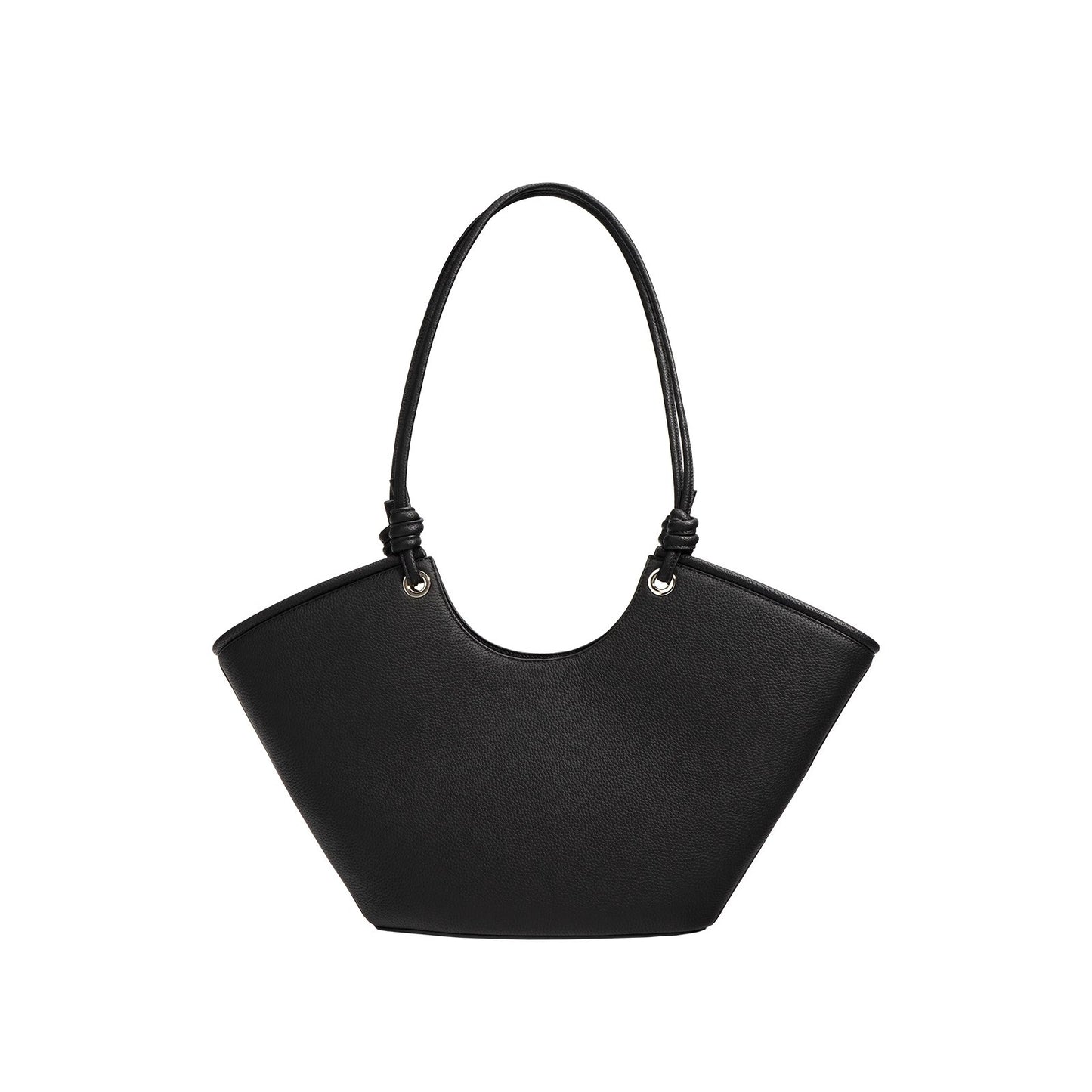 百搭真皮菜篮子通勤 合适游玩个性简约款ins单肩腋下大包无痕代发