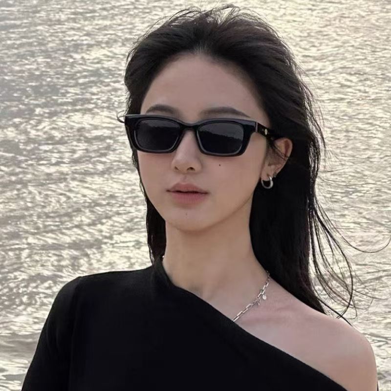 时尚网红同款gm墨镜女士百搭显瘦韩系出街百搭高级感遮阳太阳镜男