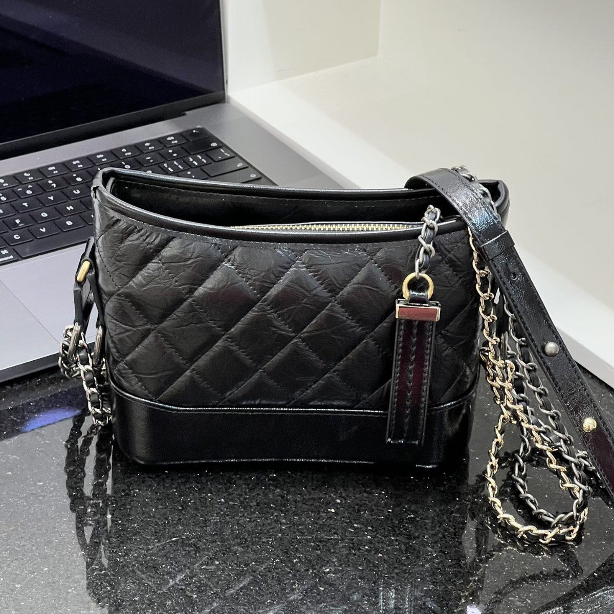 斜挎包女时尚潮流小香风菱格双挎链条包百搭流浪包通勤风微商代发