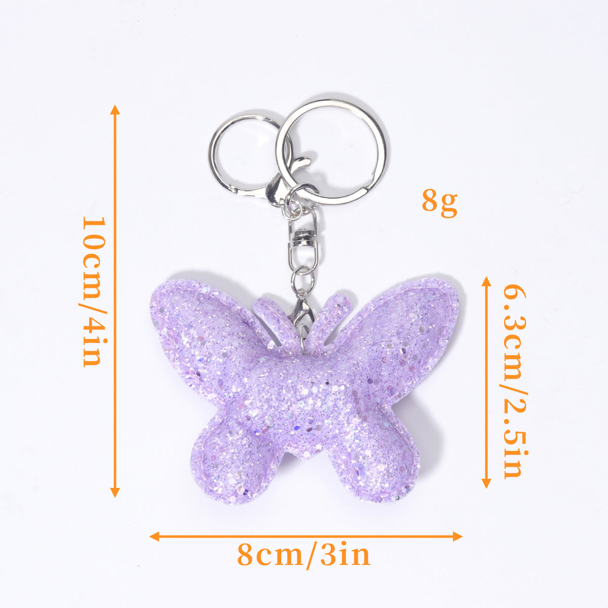 工厂批发定制时尚热销牛角包扣仿真皮挂饰挂件钥匙扣装饰品包包挂