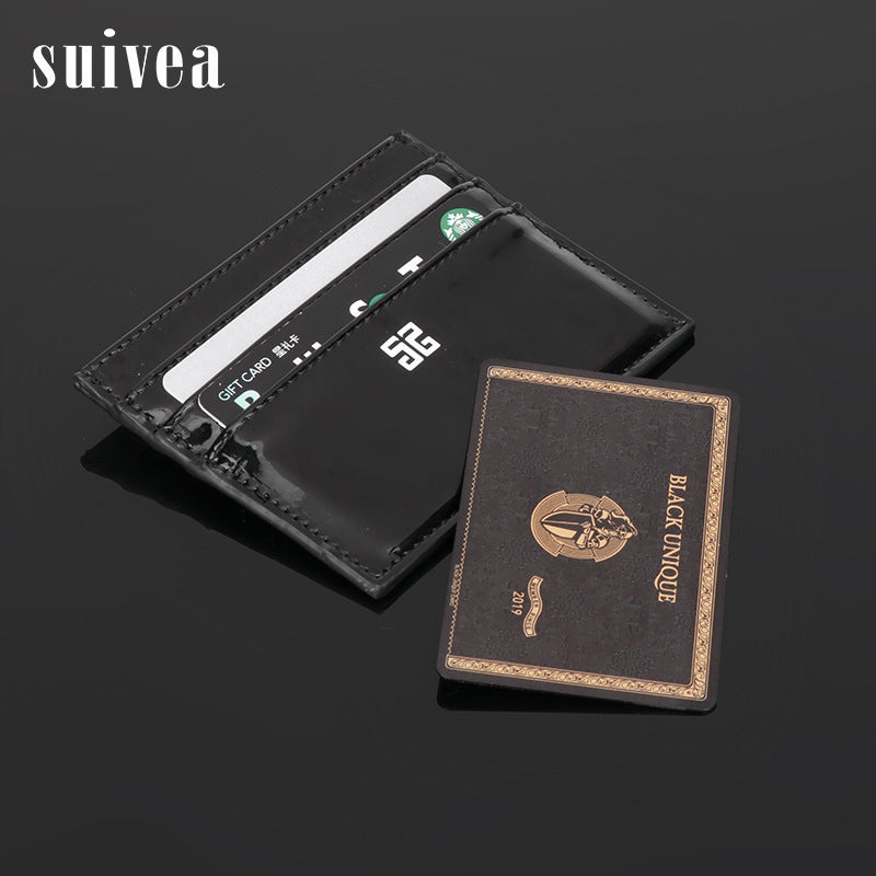 工厂批发跨境外贸卡包多卡位多功能小巧精致超薄轻便男女通用卡套