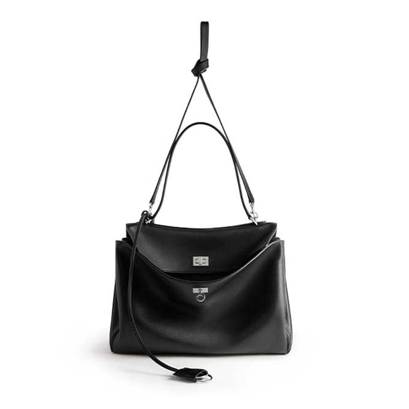 B家包包女新款rodeo包单肩包大容量通勤手提包高级感时尚托特包女