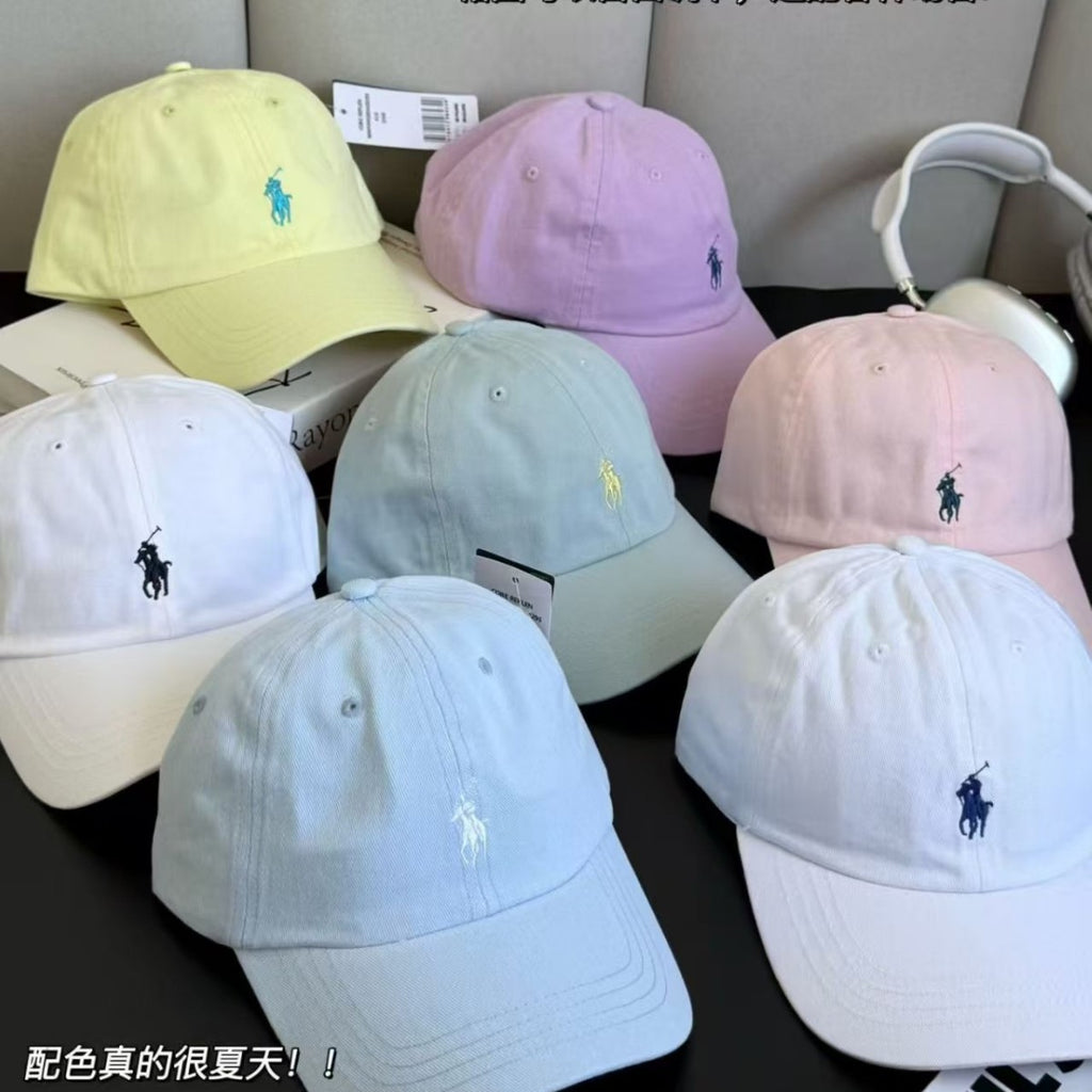 可扫码高品质拉夫劳伦帽子情侣保罗棒球帽男潮牌刺绣成人帽1；1潮