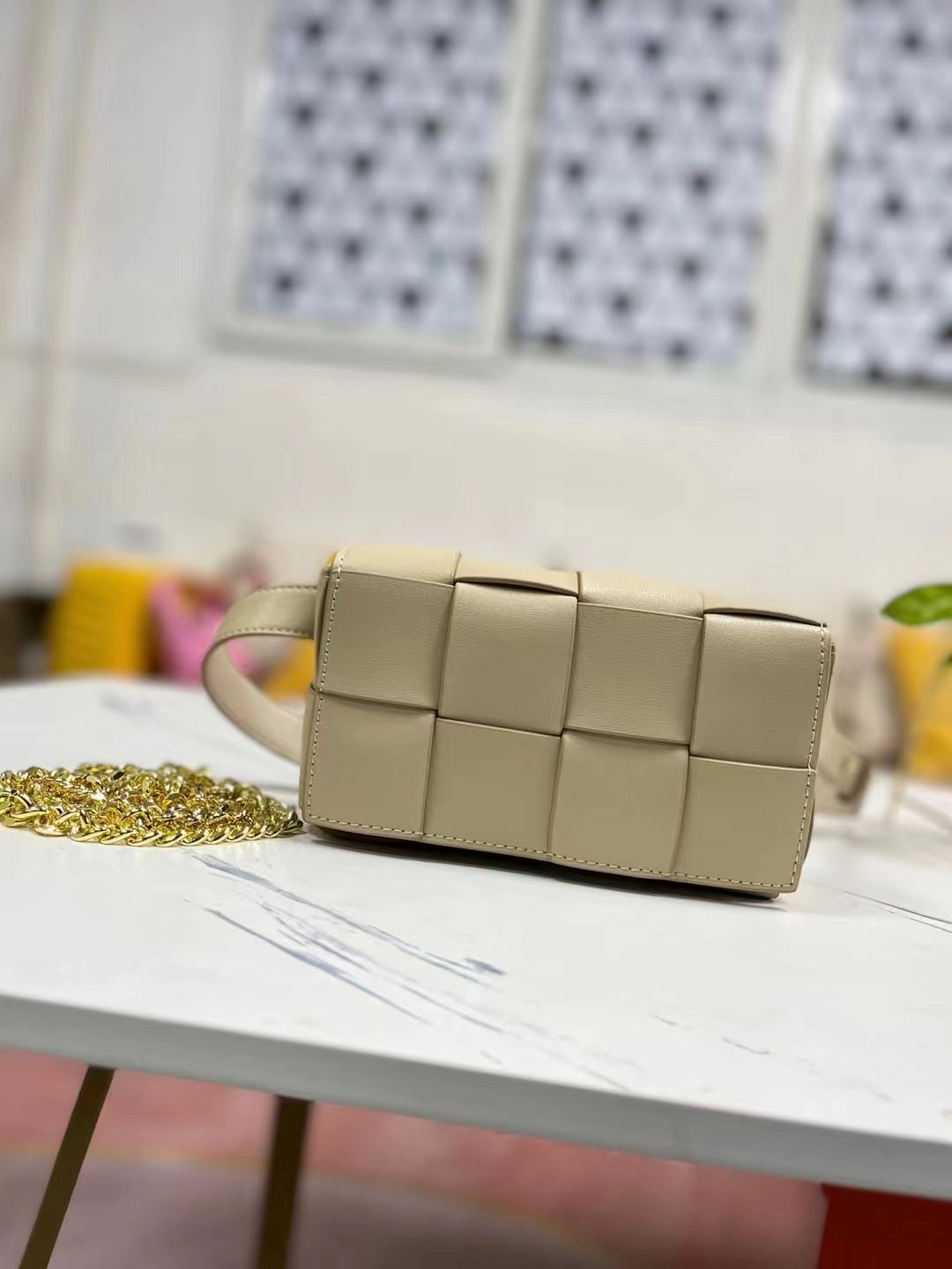 编织斜挎包腰包2022新款潮春夏时尚小包包女包手提众百搭单肩包