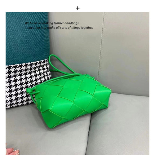 2022mini小香风菱格手提斜挎包ins百搭相机包编织单肩小盒子