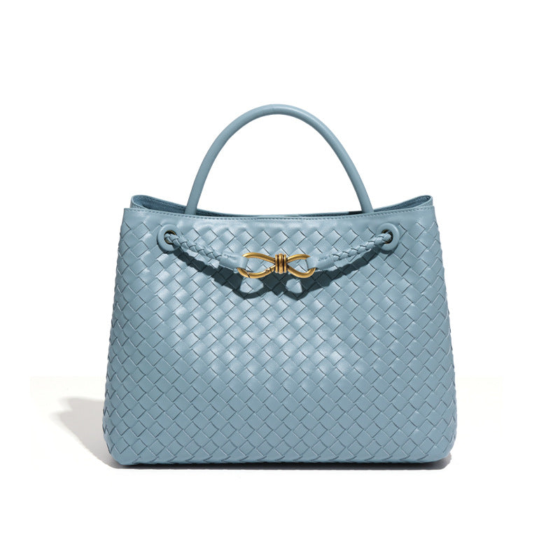 复古大容量包包女手工编织包包通勤百搭手提包时尚休闲单肩斜挎包